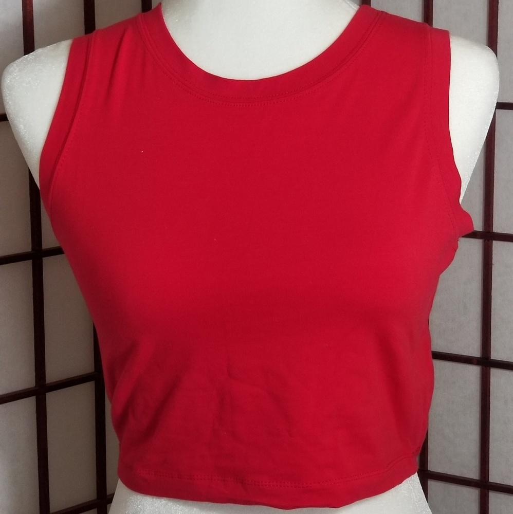 A.s. Tee crop top